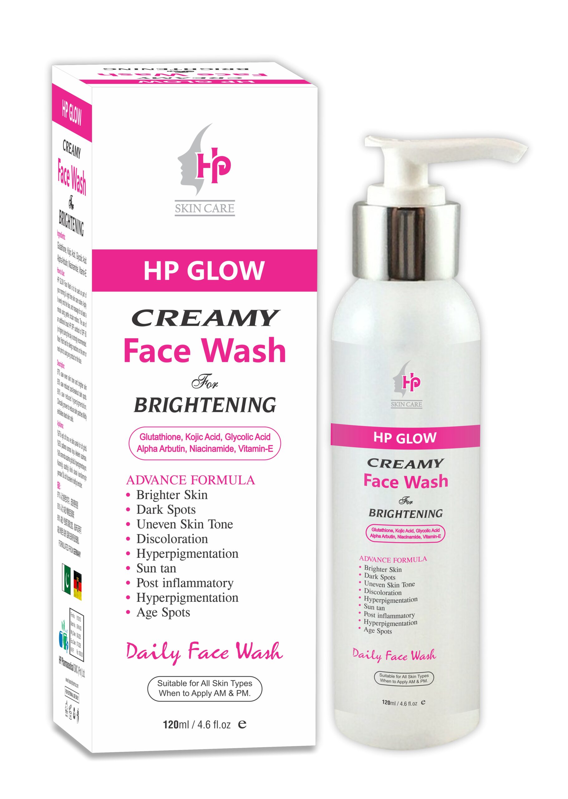 Hp Glow Facewash Skin Whiting Facewash By HP Skin Care - Image 3