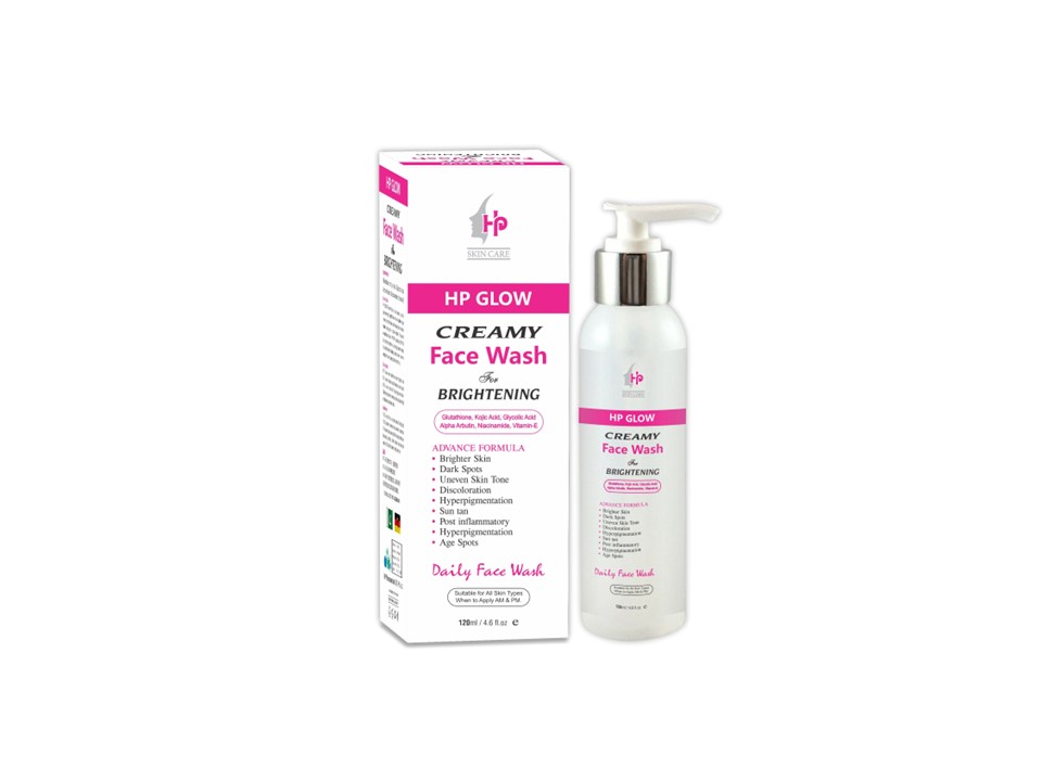 hp glow facewash price