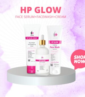 HP Glow cream+serum+facewash