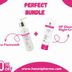 HP Glow Facewash and HP Glow Cream
