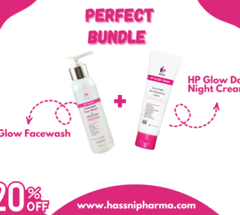 HP Glow Facewash and HP Glow Cream