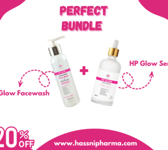 HP Glow Facewash +Hp Glow Serum