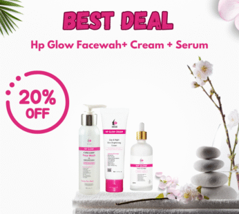 HP Glow Cream +Serum + Facewash