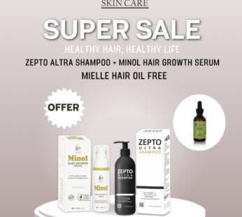 Buy Minol Serum and Zepto Ultra Get Mielle Free