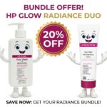 HP Glow Facewash and HP Glow Cream