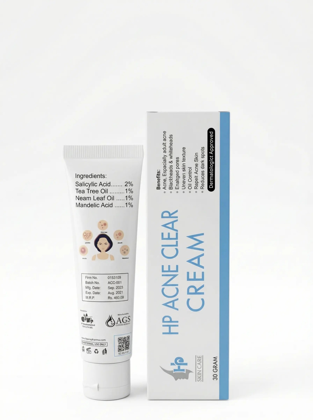HP Acne Clear Cream 30g