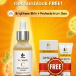 vitamin c serum with sunblock