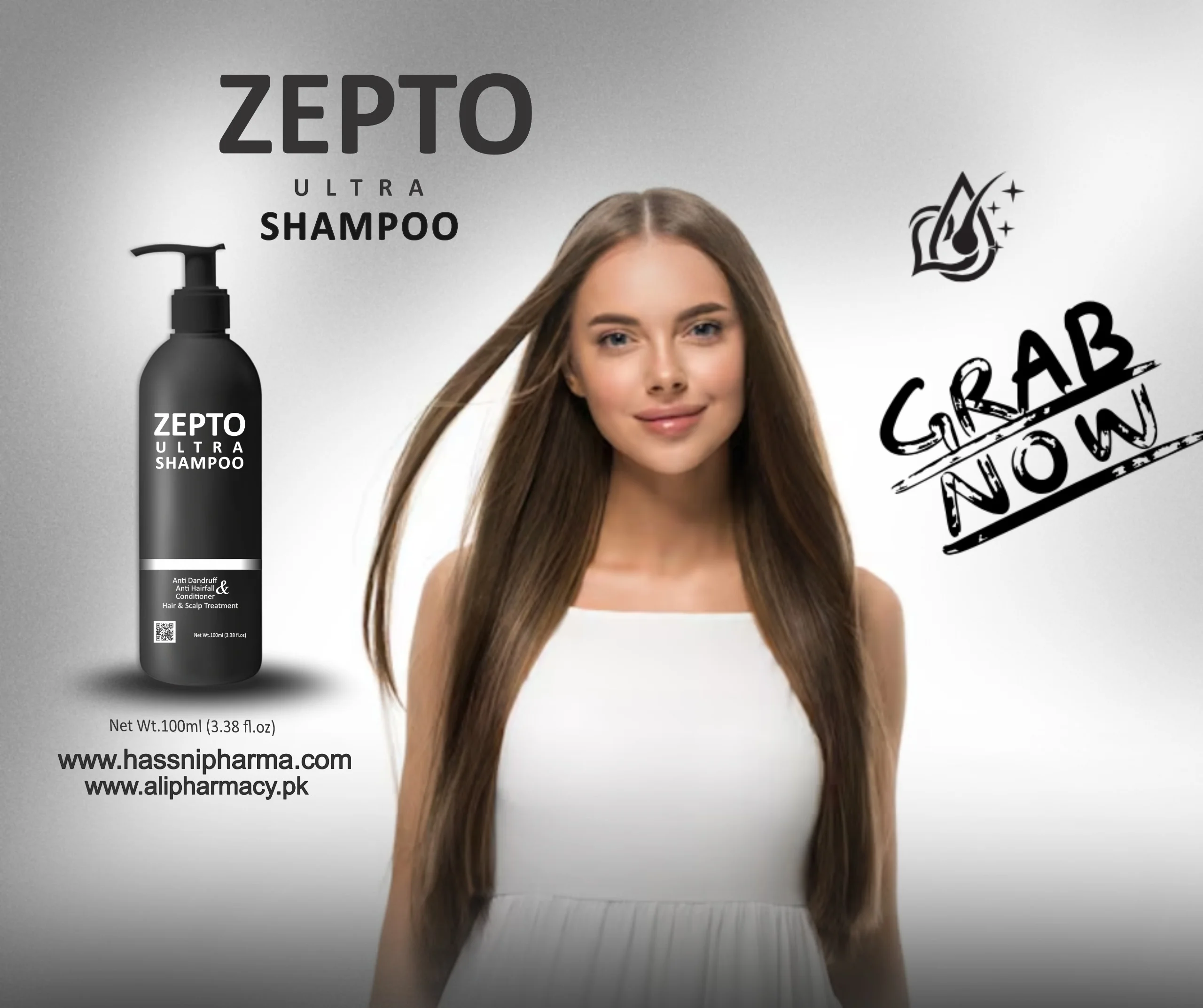 Zepto Ultra shampoo Anti-Dandruff & Anti-Hair Fall Shampoo Solution for Healthy Hair